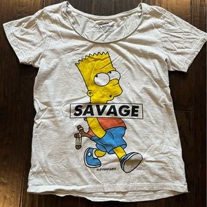 Bart Simpson Savage Shirt